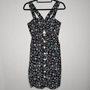 luxology denim dress Luxology Women's Midi blue Dress Size 6 Chambray Collared Pockets